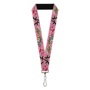 Lanyard - 1.0" - Lucky Pink Lanyards Buckle-Down
