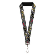 Lanyard - 1.0" - Lucky Gray Lanyards Buckle-Down