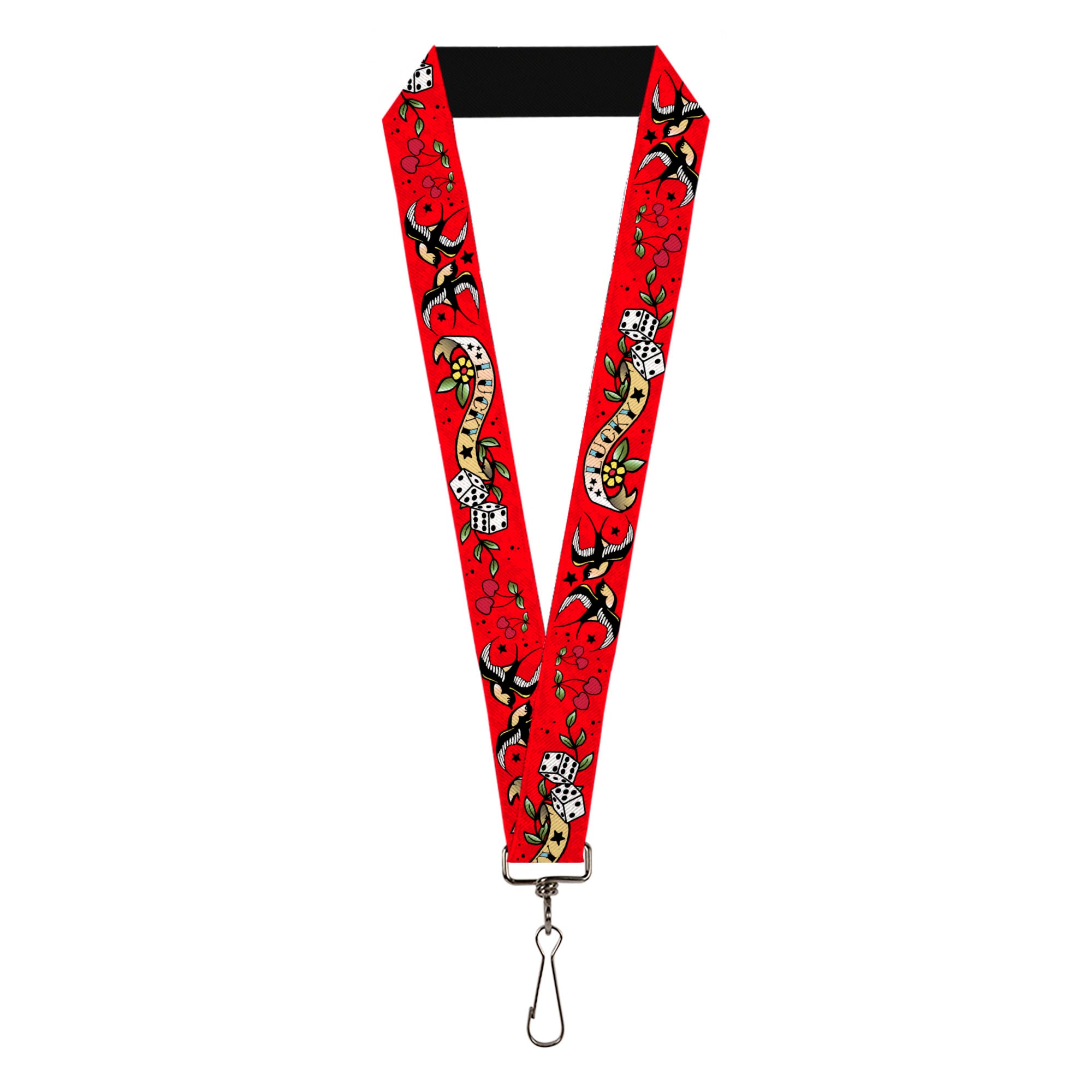 Lanyard - 1.0" - Lucky Red Lanyards Buckle-Down