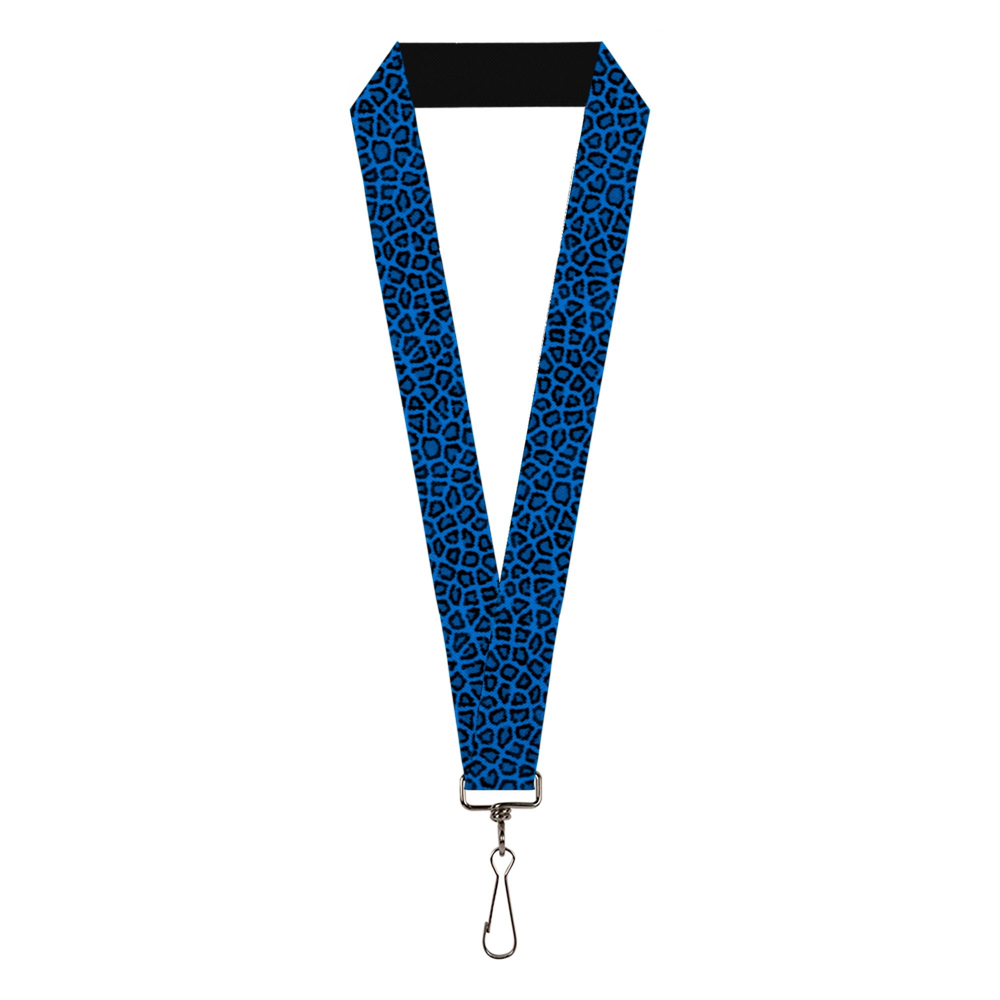 Lanyard - 1.0" - Leopard Turquoise Lanyards Buckle-Down