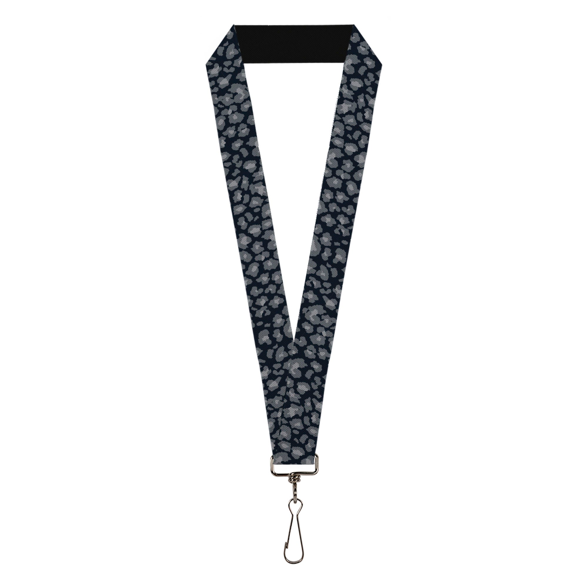 Lanyard - 1.0" - Leopard Grays Lanyards Buckle-Down