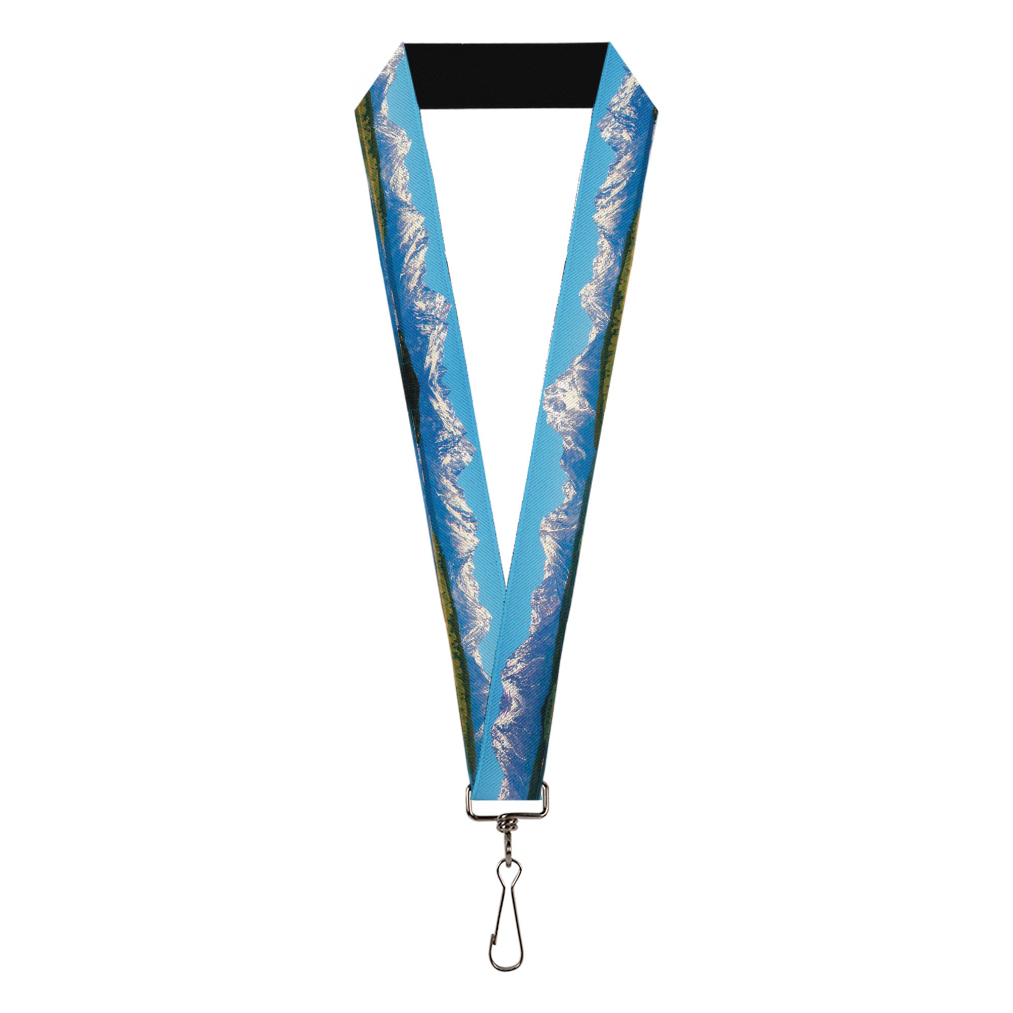 Lanyard - 1.0" - Landscape Snowy Mountains Lanyards Buckle-Down