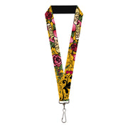Lanyard - 1.0" - Mom & Dad Yellow Lanyards Buckle-Down