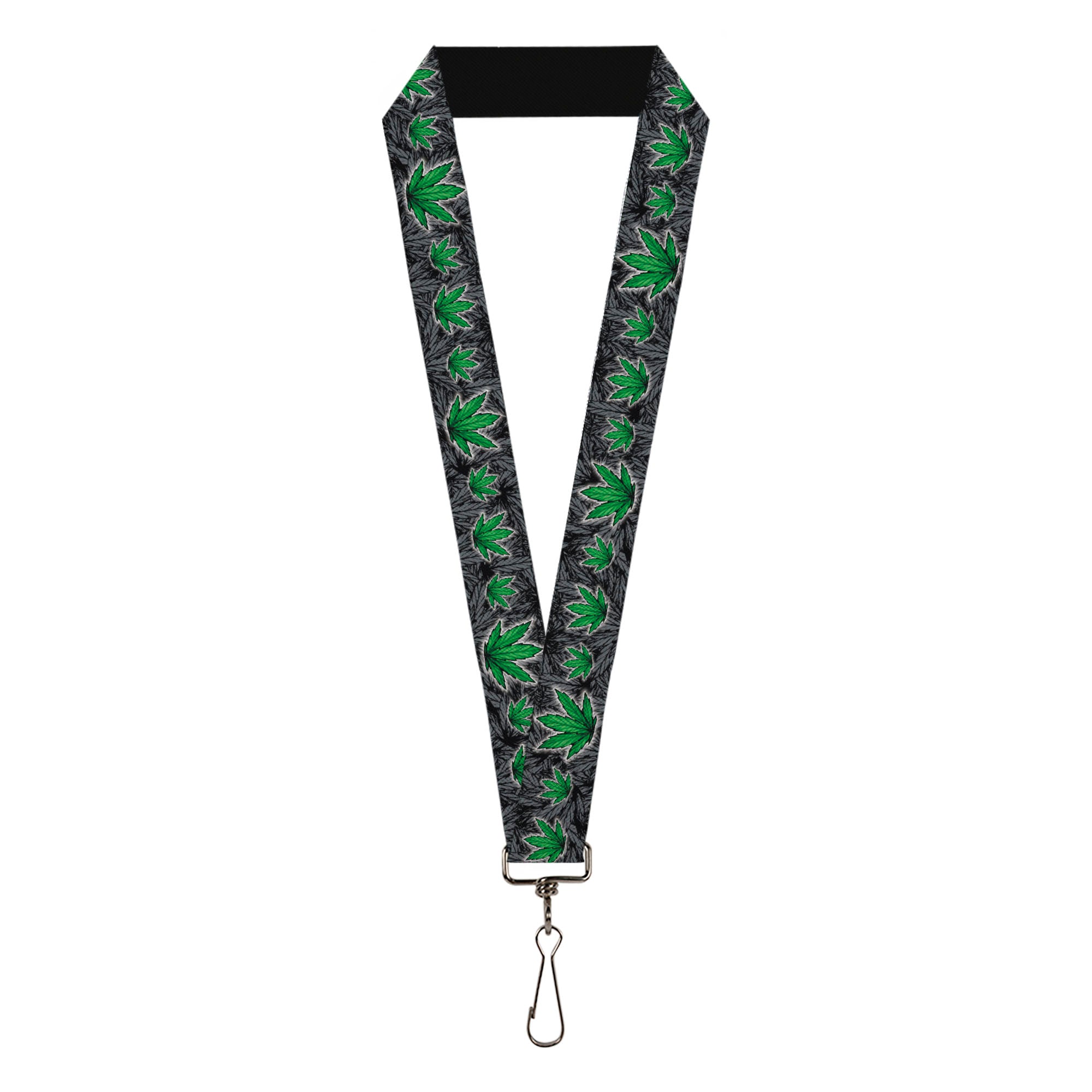 Buckle-Down Lanyard - Marijuana Haze Black Lanyards Buckle-Down