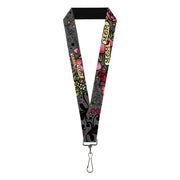 Lanyard - 1.0" - Mom & Mom Gray Lanyards Buckle-Down