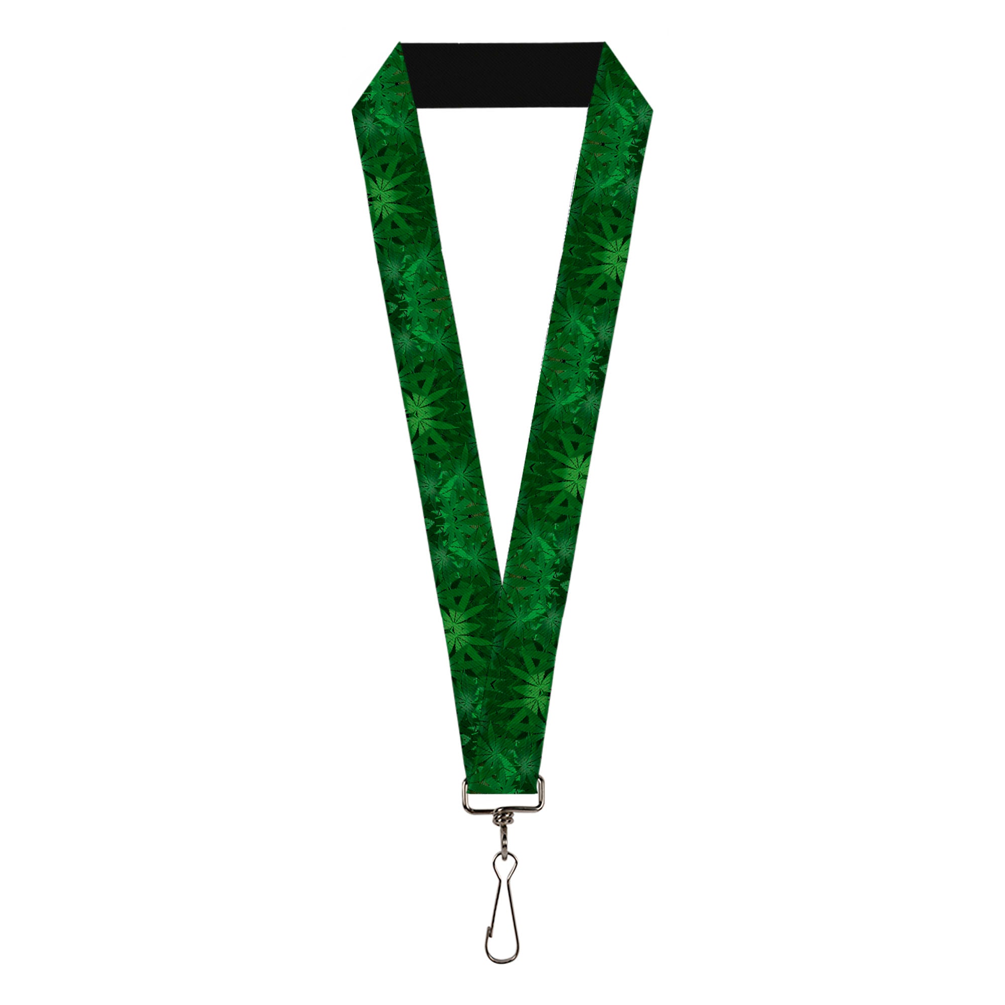 Buckle-Down Lanyard - Marijuana Leaves Stacked Lanyards Buckle-Down