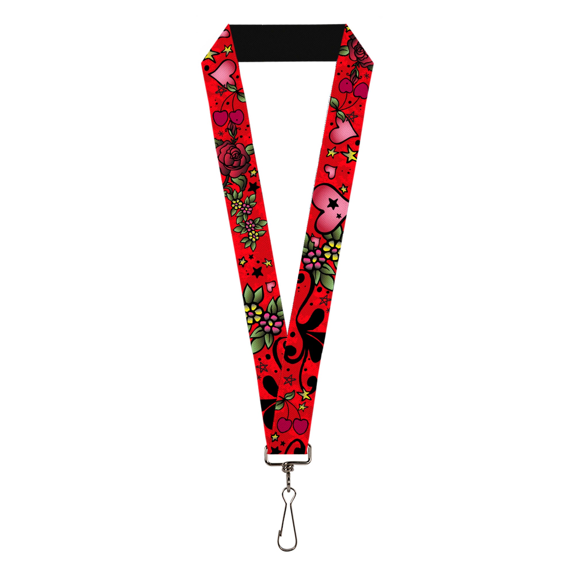 Lanyard - 1.0" - Mom & Dad CLOSE-UP Red Lanyards Buckle-Down