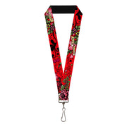 Lanyard - 1.0" - Mom & Mom Red Lanyards Buckle-Down