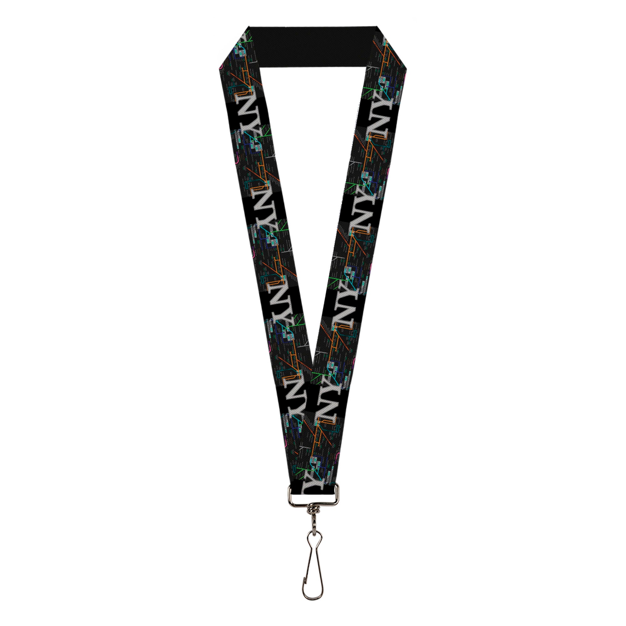 Lanyard - 1.0" - New York Subway Lanyards Buckle-Down
