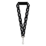 Lanyard - 1.0" - Navajo Gray Black Gray White Lanyards Buckle-Down