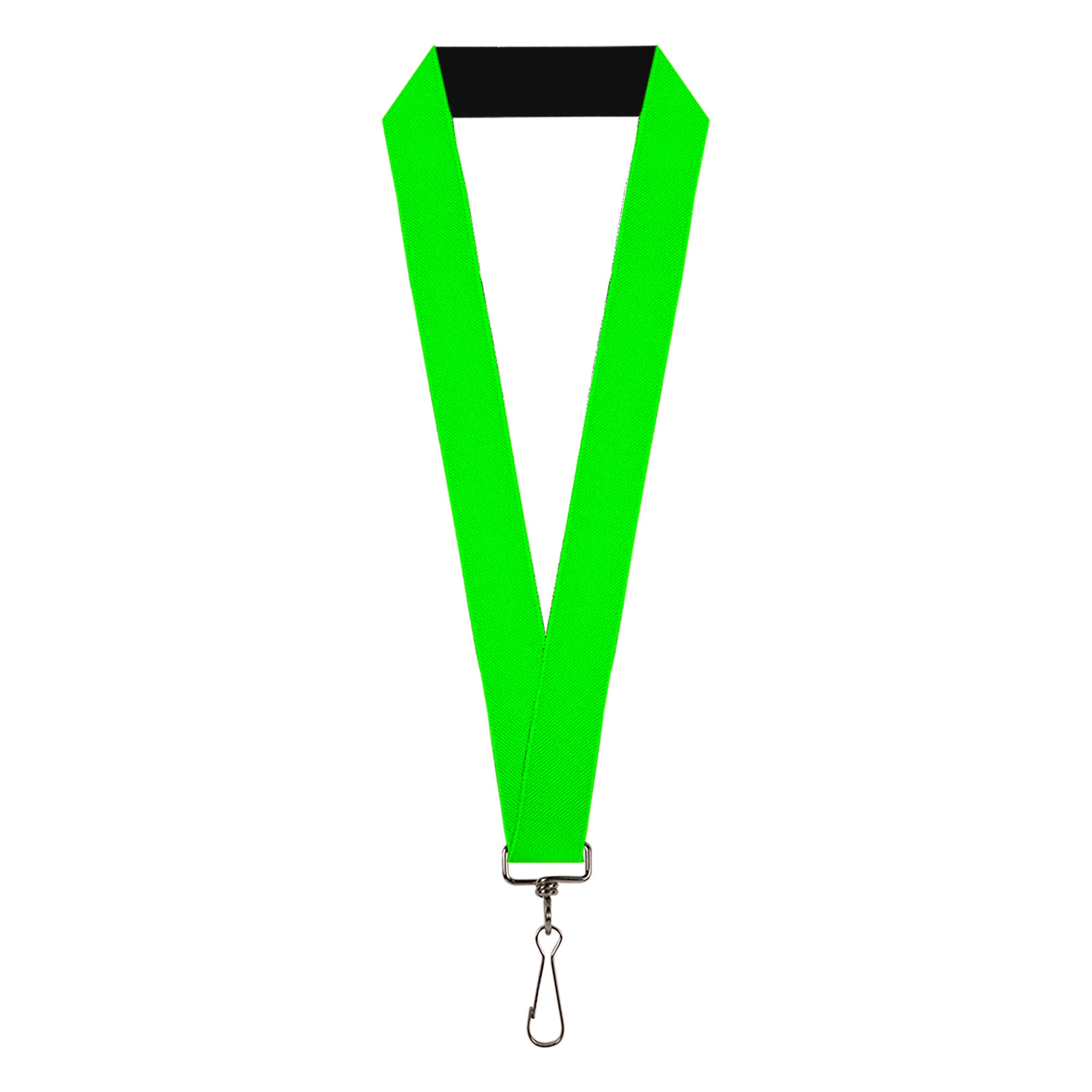 Lanyard - 1.0" - Neon Green Lanyards Buckle-Down