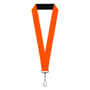 Lanyard - 1.0" - Neon Orange Lanyards Buckle-Down