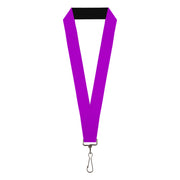 Lanyard - 1.0" - Neon Purple Lanyards Buckle-Down