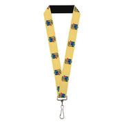 Lanyard - 1.0" - New Jersey Flag Lanyards Buckle-Down