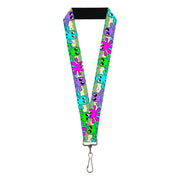 Lanyard - 1.0" - Octopus Cartoon Lanyards Buckle-Down