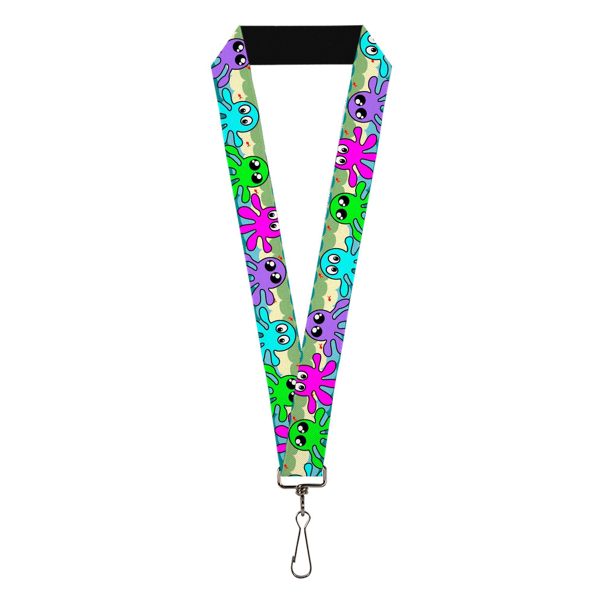 Lanyard - 1.0" - Octopus Cartoon Lanyards Buckle-Down