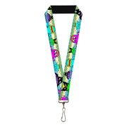 Lanyard - 1.0" - Octopus Superhero Cartoon Lanyards Buckle-Down