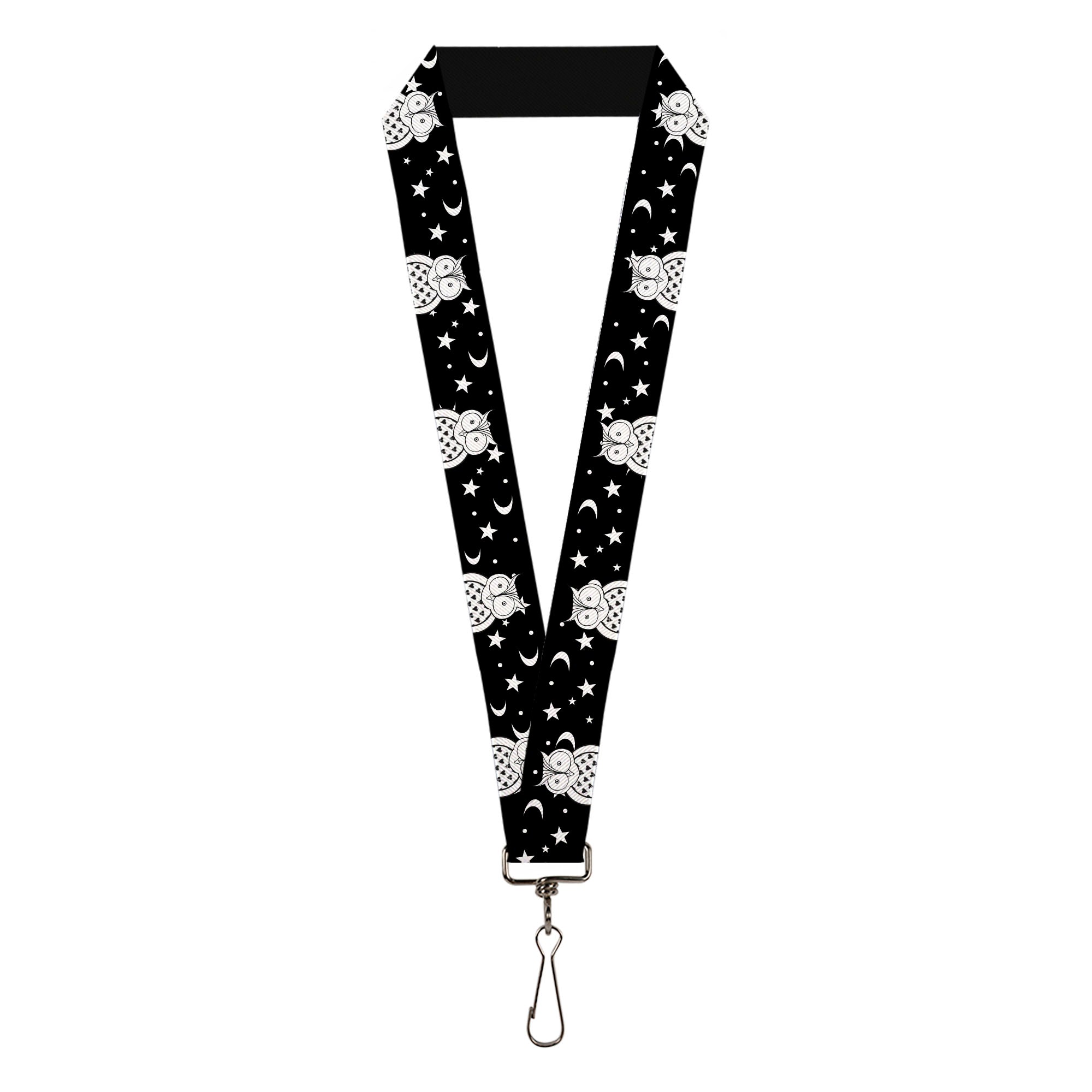 Lanyard - 1.0" - Owls Black/White2 Lanyards Buckle-Down