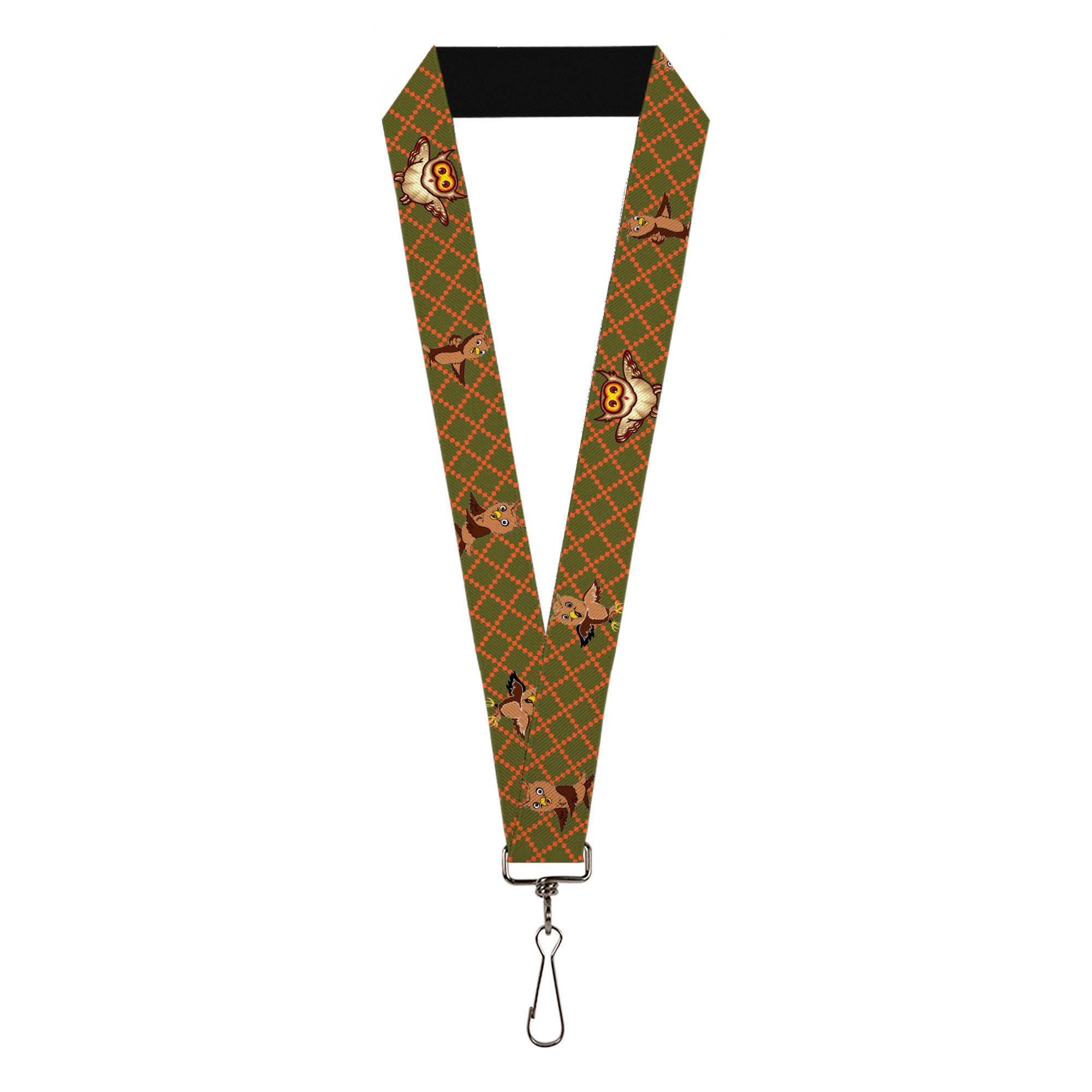 Lanyard - 1.0" - Owls Expressions Multi Color Lanyards Buckle-Down