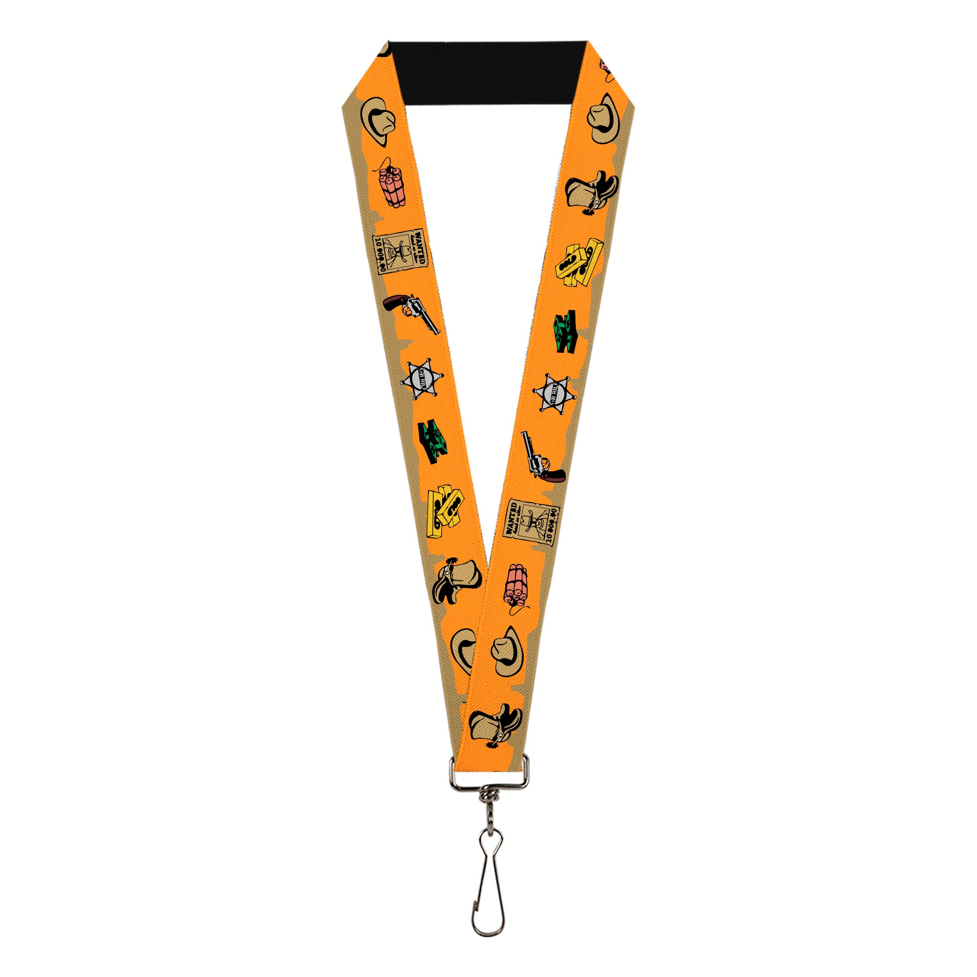 Lanyard - 1.0" - Old Western Multi Color Lanyards Buckle-Down