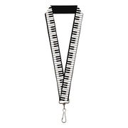 Lanyard - 1.0" - Piano Keys Lanyards Buckle-Down