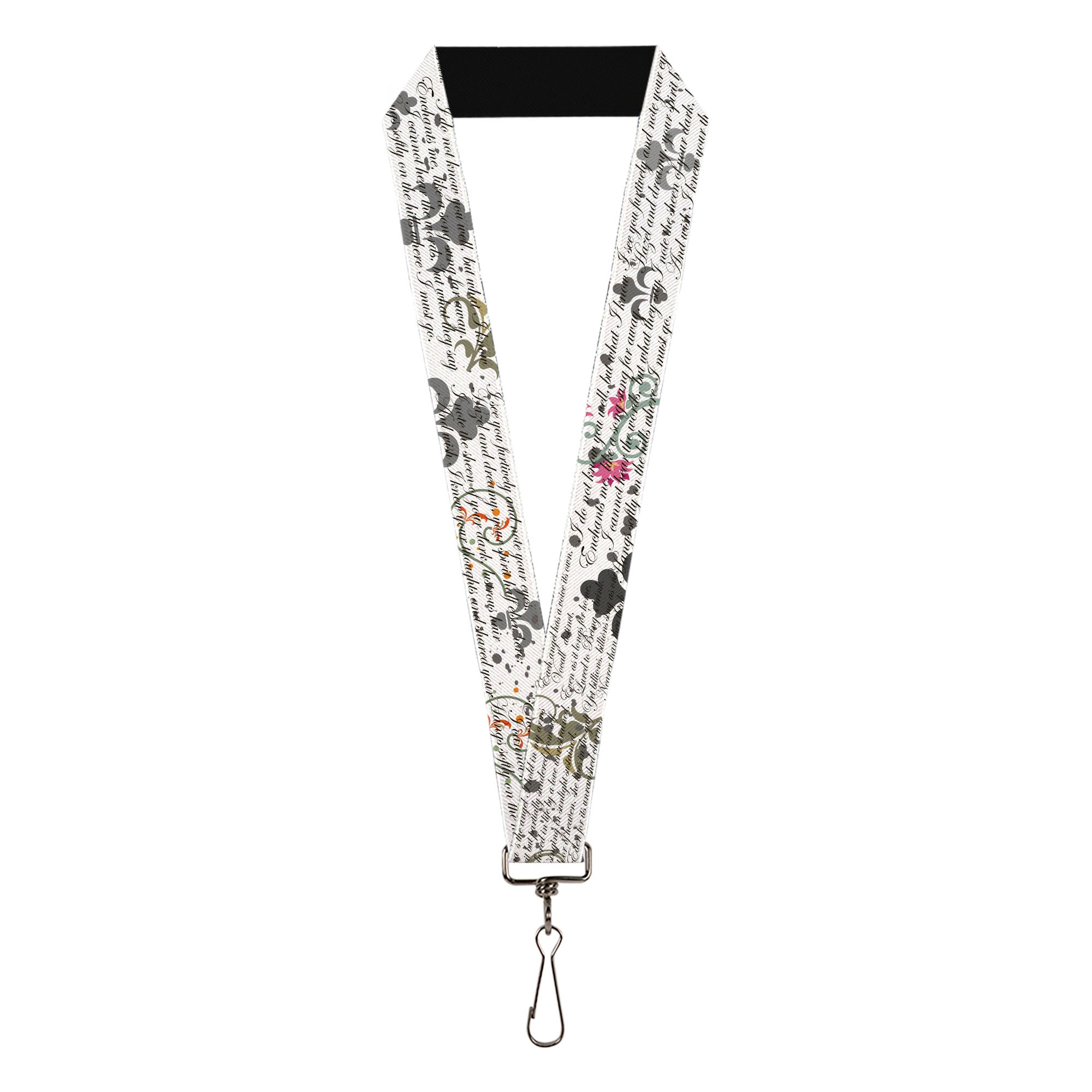 Lanyard - 1.0" - Poems Lanyards Buckle-Down
