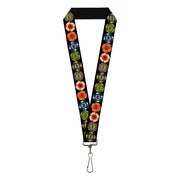 Lanyard - 1.0" - Poker Chips 1 Lanyards Buckle-Down