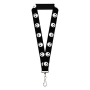 Lanyard - 1.0" - Panda Bear Repeat Lanyards Buckle-Down