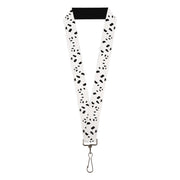 Lanyard - 1.0" - Panda Bear Spots Lanyards Buckle-Down