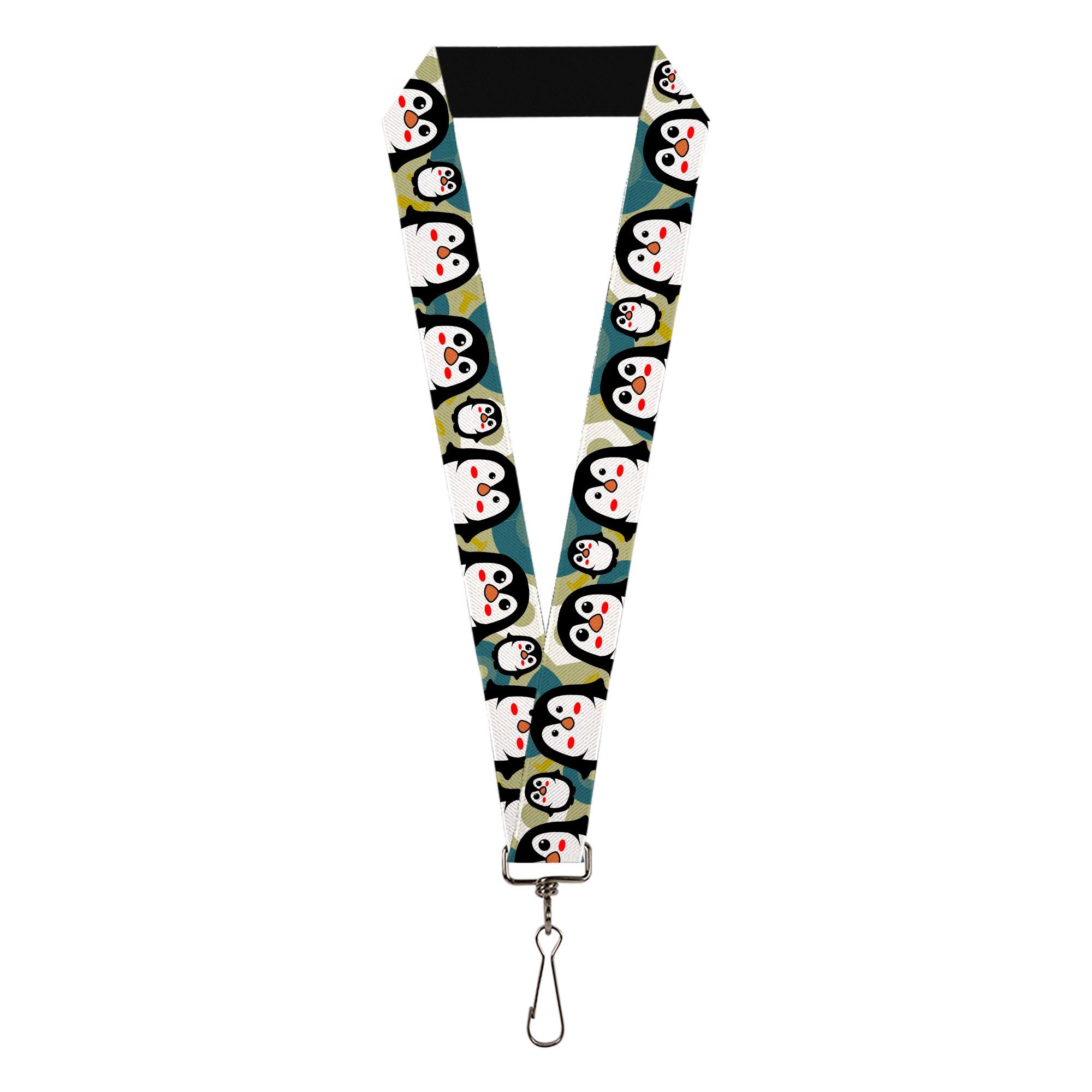 Lanyard - 1.0" - Penguin Cartoon Lanyards Buckle-Down