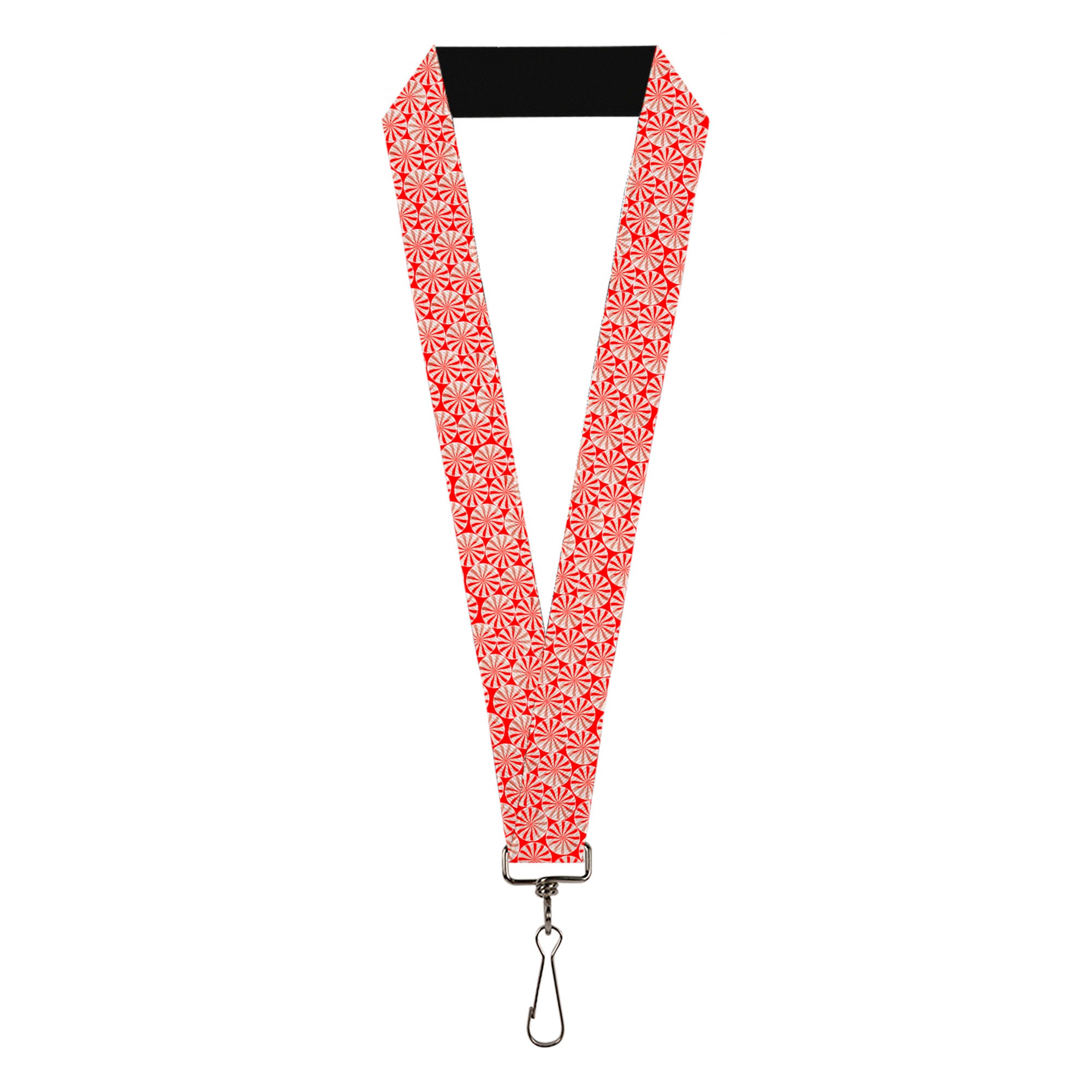 Lanyard - 1.0" - Peppermint Candies Lanyards Buckle-Down