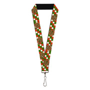 Lanyard - 1.0" - Pizza Pies Lanyards Buckle-Down