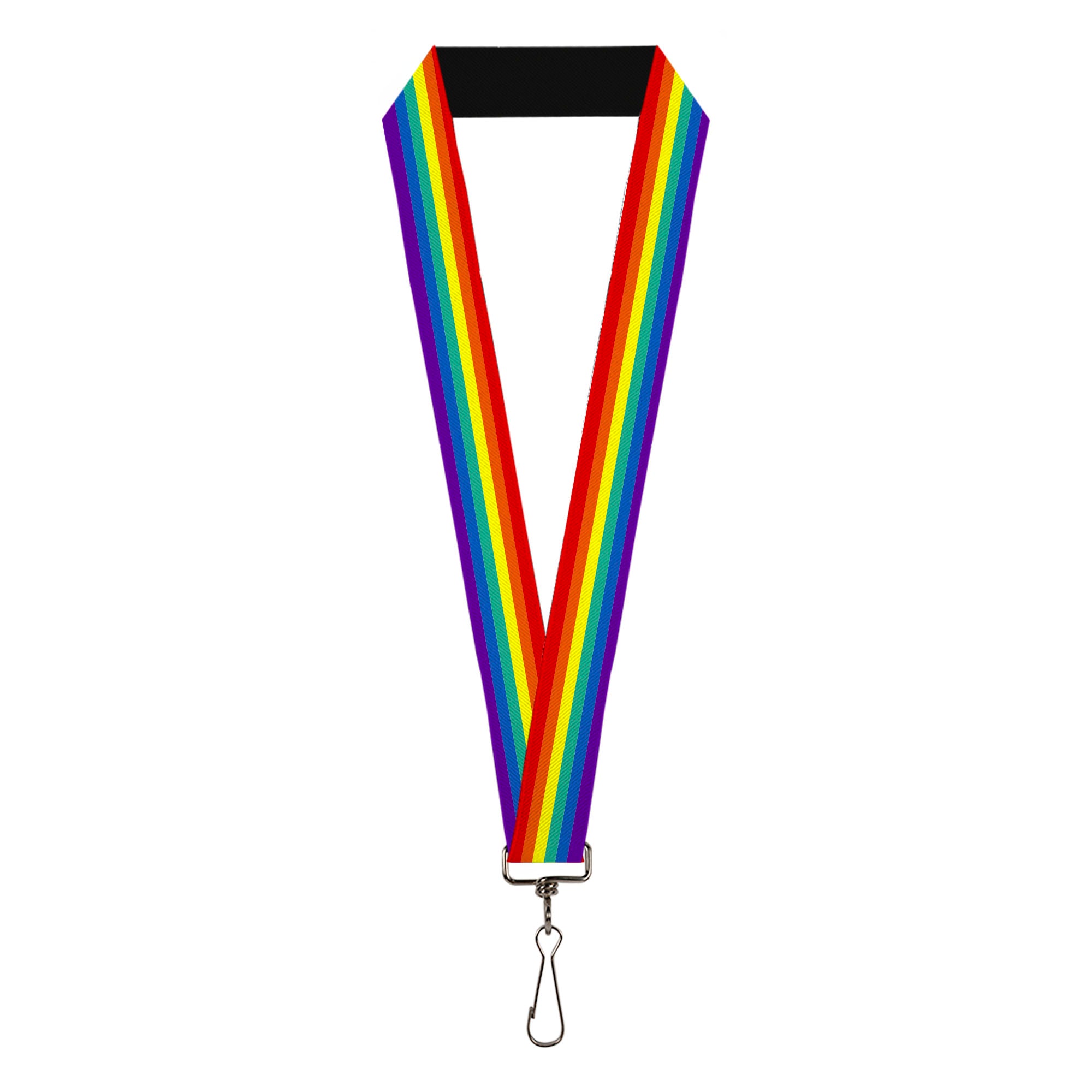 Lanyard - 1.0" - Rainbow Print Lanyards Buckle-Down