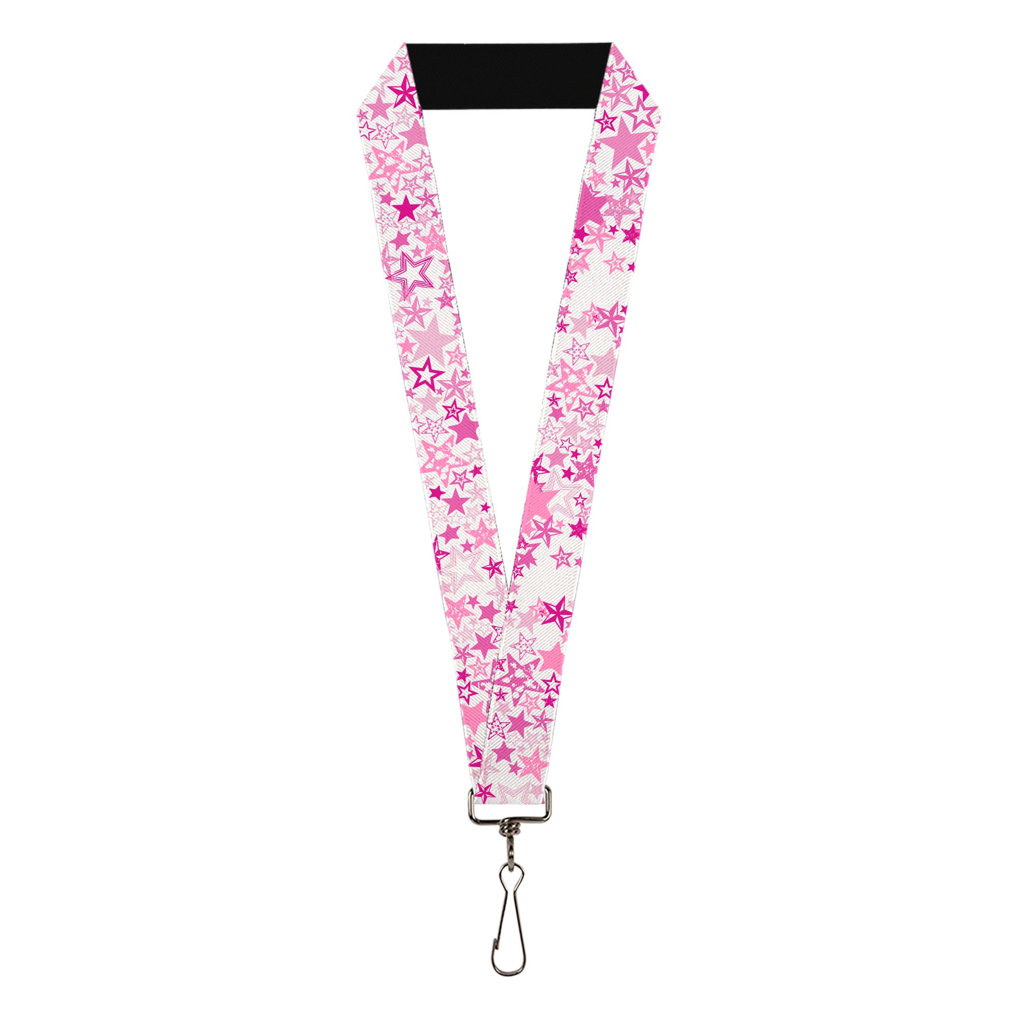 Lanyard - 1.0" - Stargazer White Pink Lanyards Buckle-Down