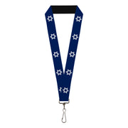 Lanyard - 1.0" - Star of David Lanyards Buckle-Down