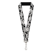Lanyard - 1.0" - Skater Bubbles Lanyards Buckle-Down