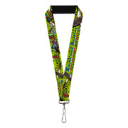 Lanyard - 1.0" - Truth and Justice Green Lanyards Buckle-Down