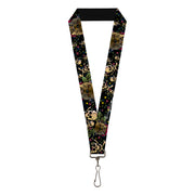 Lanyard - 1.0" - Trust No One CLOSE-UP Black Lanyards Buckle-Down