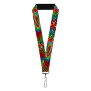 Lanyard - 1.0" - Tattoo Johnny-Bird Kiss Lanyards Tattoo Johnny