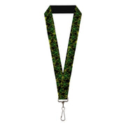 Lanyard - 1.0" - Tattoo Johnny-Evil Clown Lanyards Tattoo Johnny