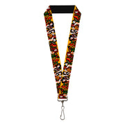 Lanyard - 1.0" - Tattoo Johnny-Butterfly Girl Lanyards Tattoo Johnny