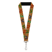 Lanyard - 1.0" - Tattoo Johnny-Fairy Nail Biter Lanyards Tattoo Johnny