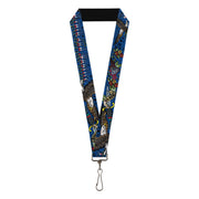 Lanyard - 1.0" - Truth and Justice Blue Lanyards Buckle-Down