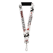 Lanyard - 1.0" - Team Vampire Lanyards Buckle-Down