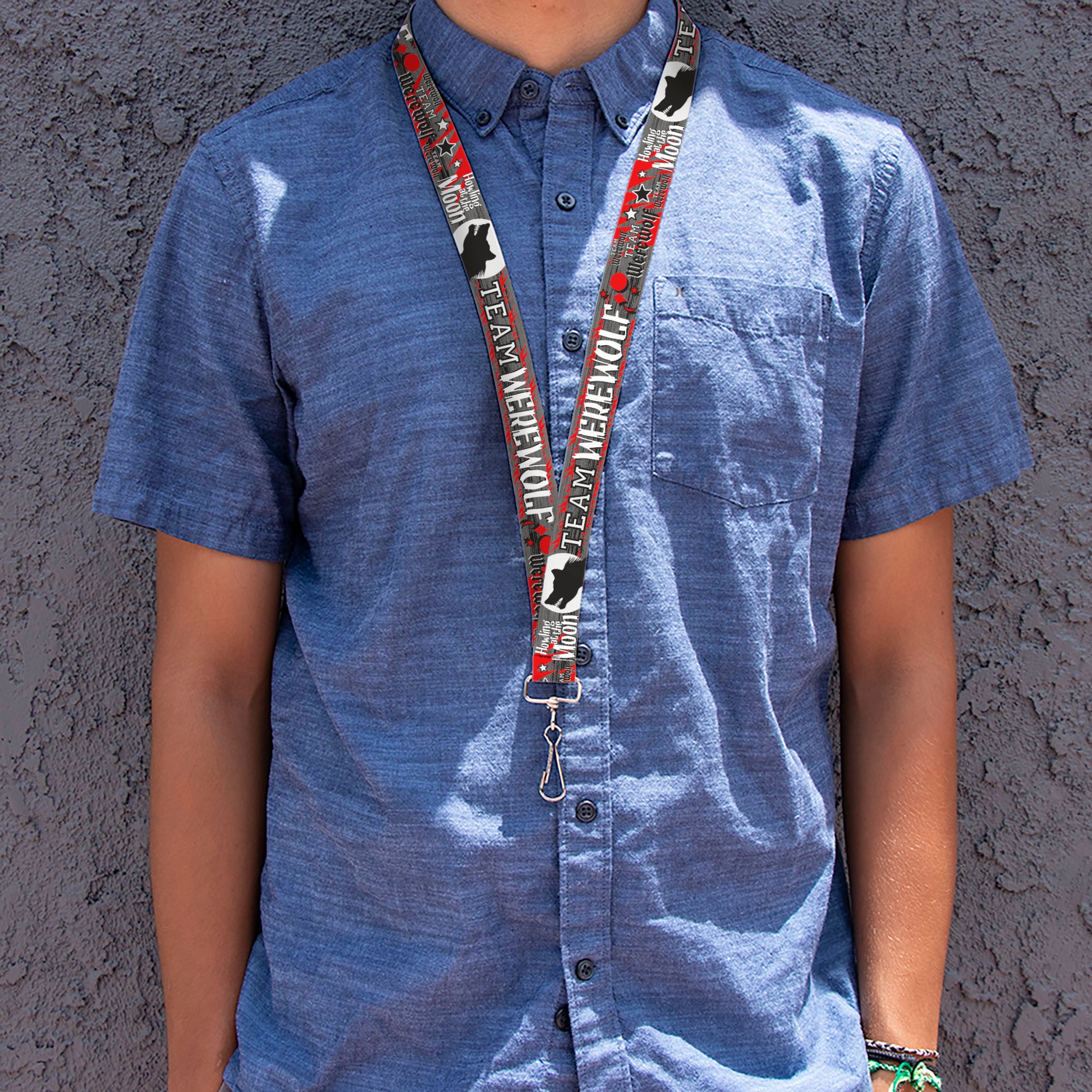 Lanyard - 1.0" - Team Werewolf Lanyards Buckle-Down