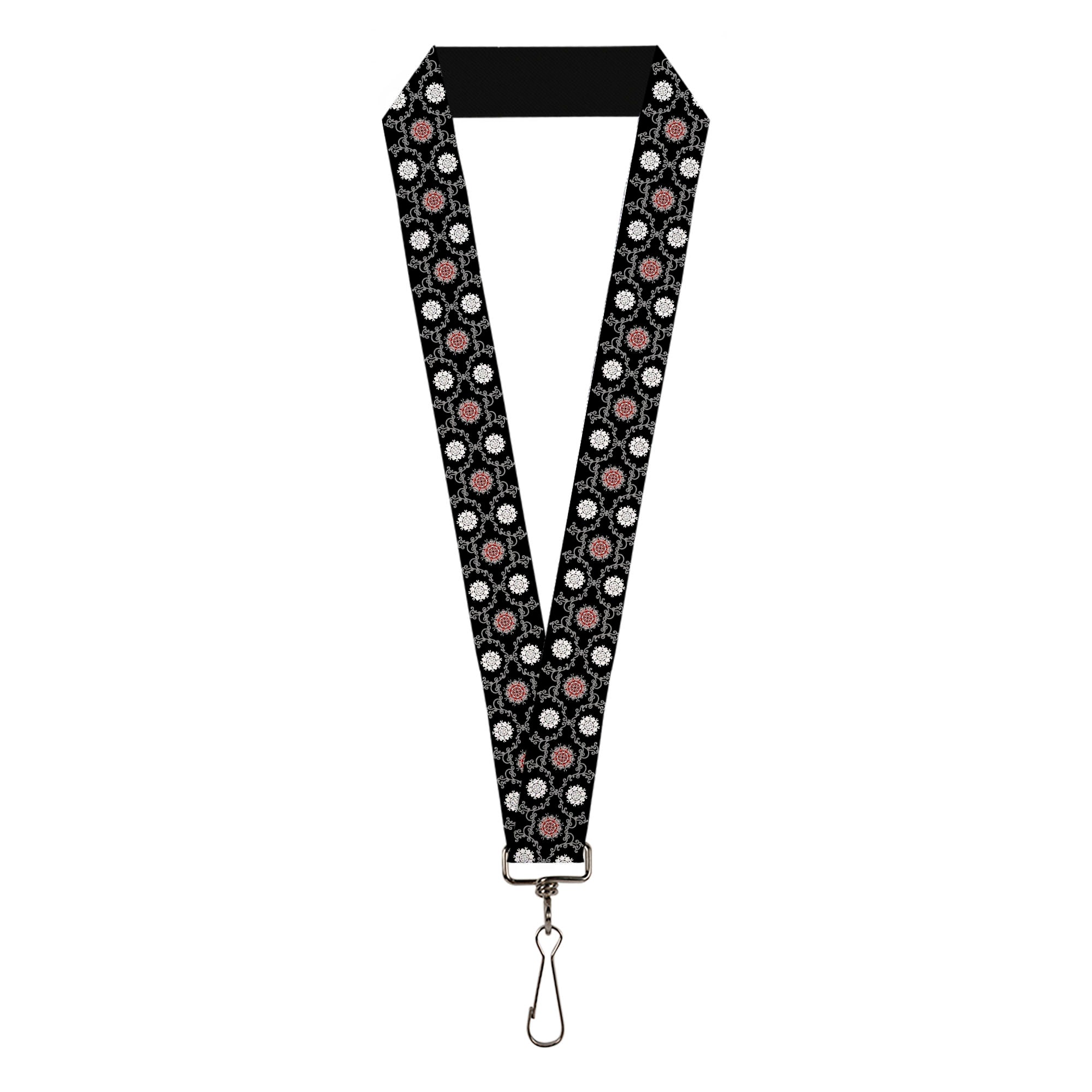 Lanyard - 1.0" - Tapestry 1 Black Lanyards Buckle-Down