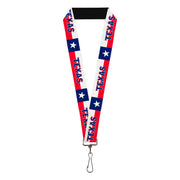 Lanyard - 1.0" - Texas Flag TEXAS Lanyards Buckle-Down