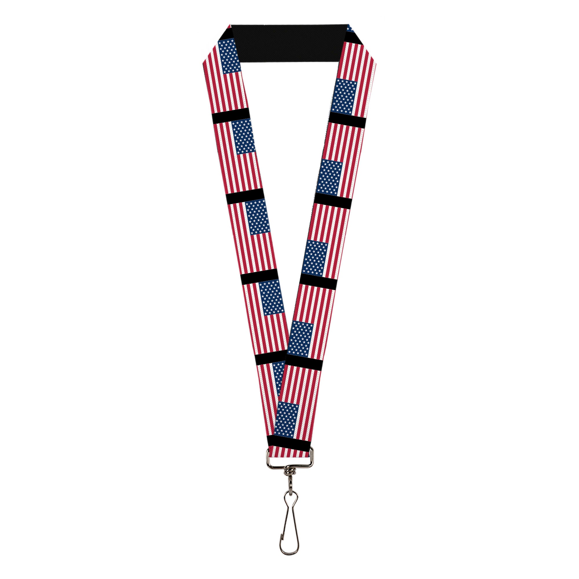 Lanyard - 1.0" - United States Flags Lanyards Buckle-Down