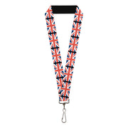 Lanyard - 1.0" - United Kingdom Flags Lanyards Buckle-Down