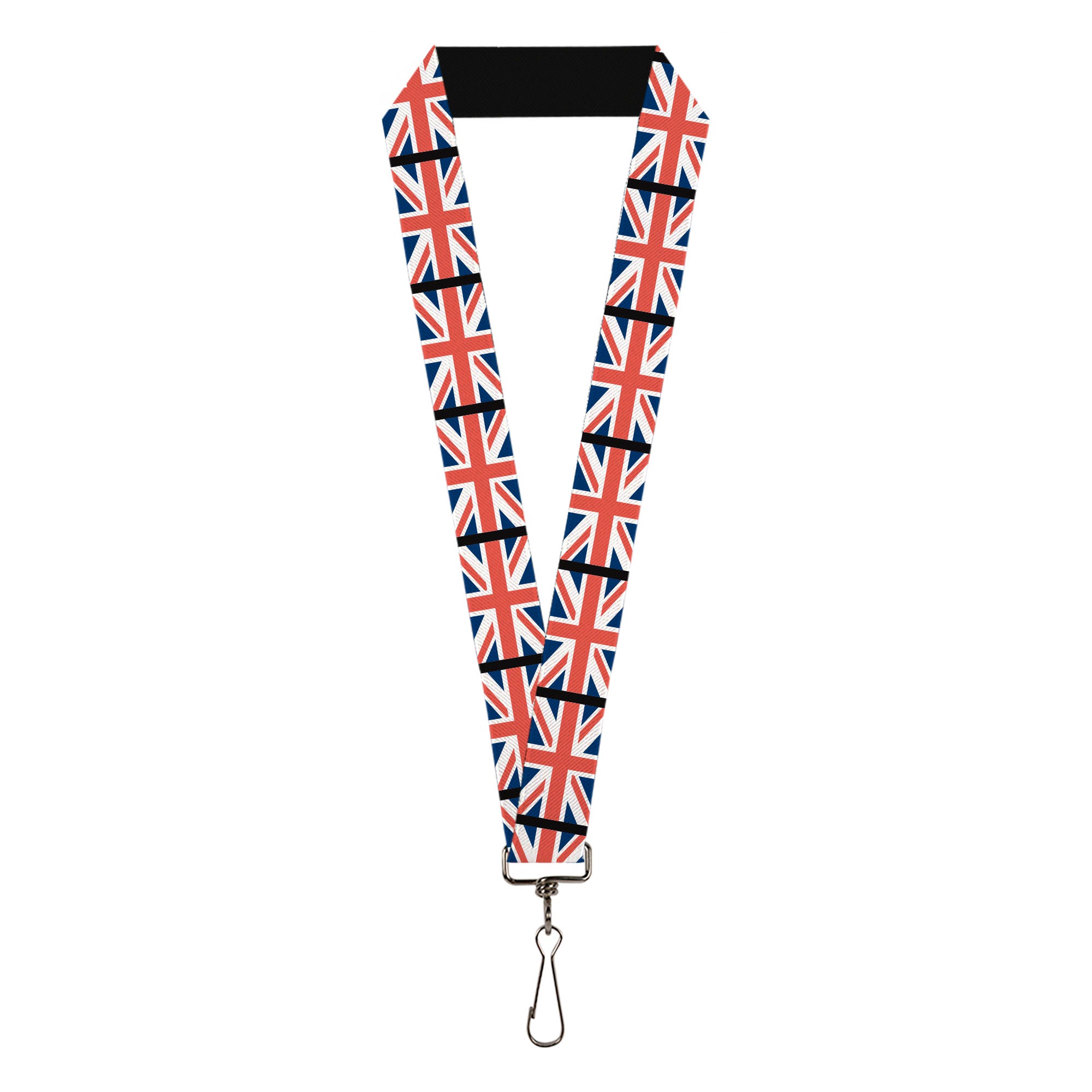 Lanyard - 1.0" - United Kingdom Flags Lanyards Buckle-Down
